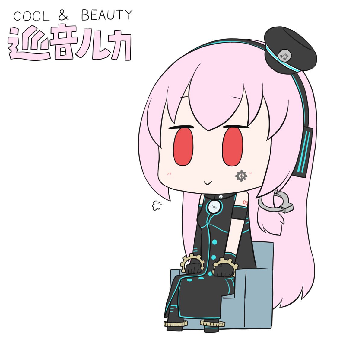 巡音ルカ 「#巡音ルカ誕生祭2021 」|はつねネガメのイラスト