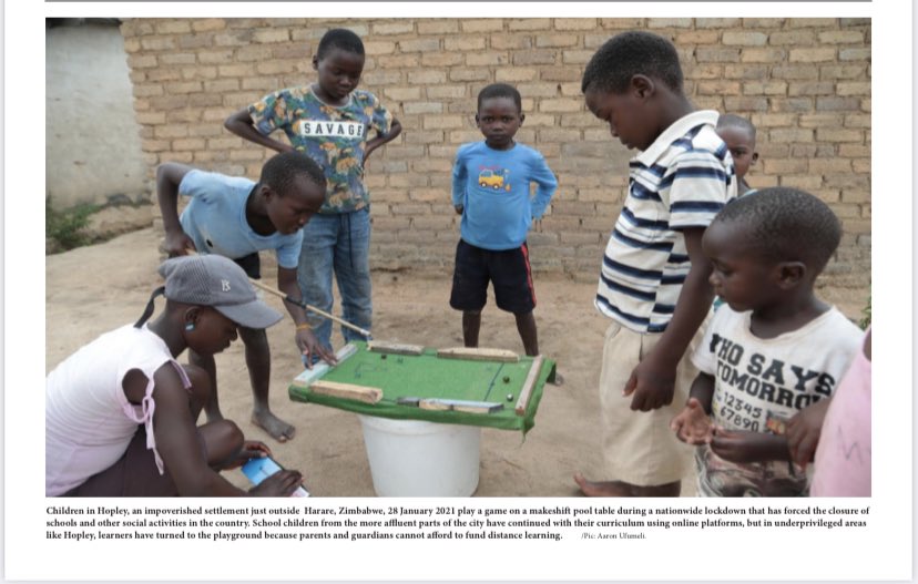Loved this picture in <a href="/NewsHawksLive/">TheNewsHawks</a> by Aaron Ufumeli The young ones might not have much but they make the most of what they have. The power imagination is beautiful. You can do anything as long as you can stretch it. In our day, we drove buses by simply pushing a brick around!