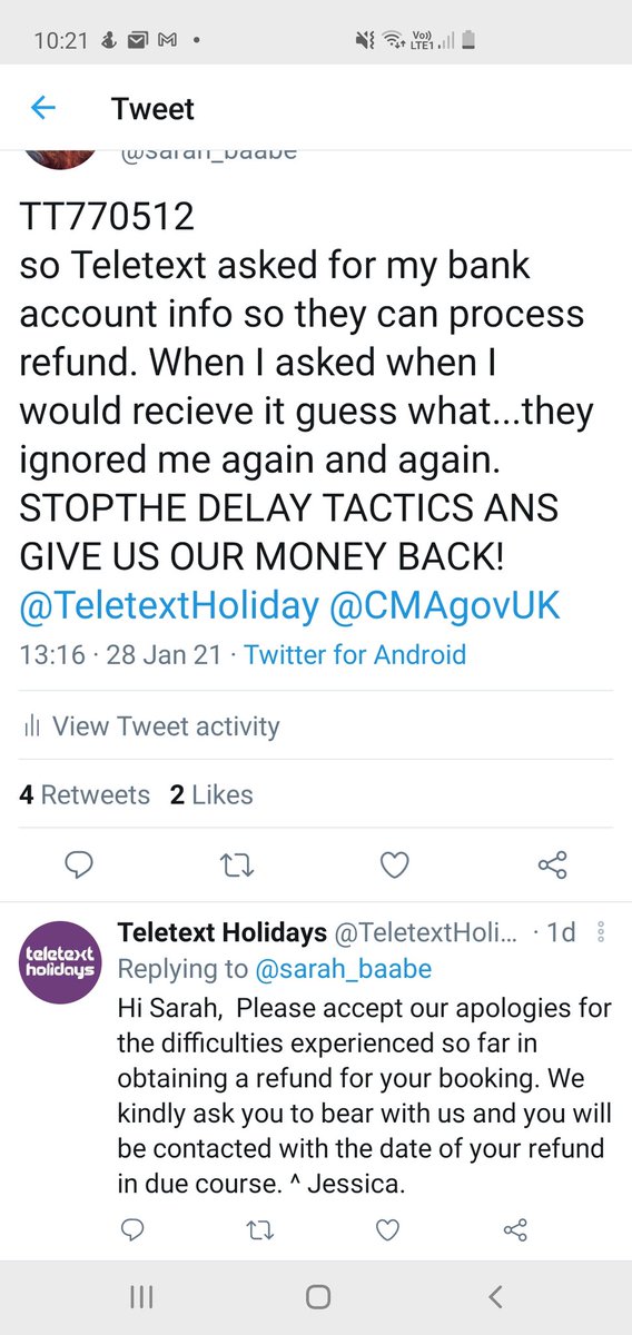 sarah tweet media