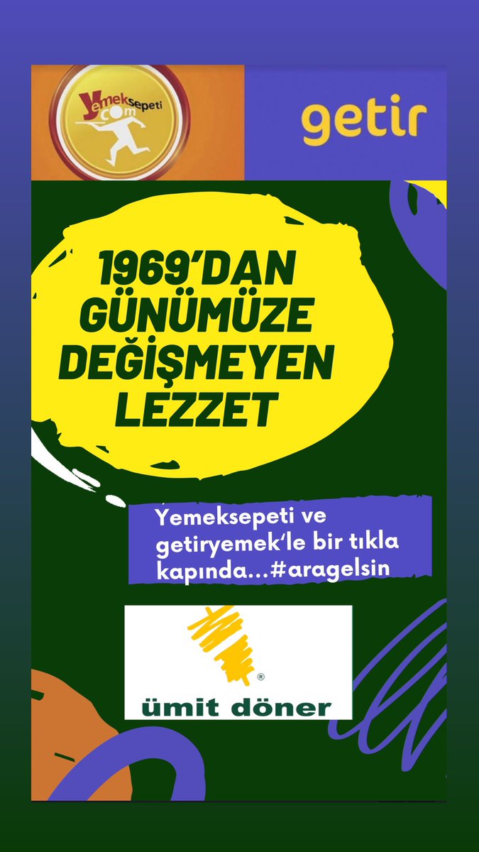 KaralarErkan's tweet photo. 1969’dan günümüze değişmeyen lezzet şimdilik sadece paket hizmetiyle devam ediyor...
#ümitdoner #getiryemek #yemeksepeti
#alopaket #aragesin #gelal
#döner #iskender #antakyalavaş #pidedürüm #tombikdöner #gözleme
#beyazet #tavukdöner #etdöner #gaziantep #ümitdöner https://t.co/HRp5ZWZJFU