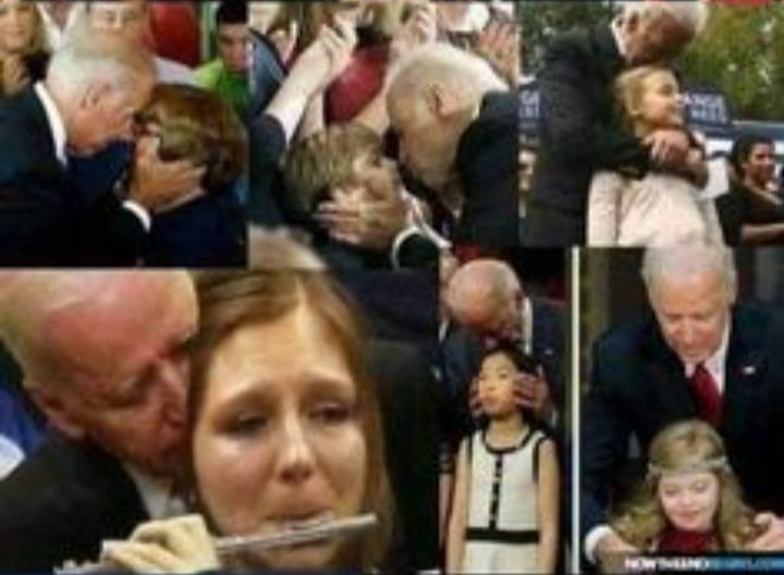 KineB4's tweet photo. @WindsorBeaver Hel* NO.  You have to agree that these pics are really creapy, who touch kids and women like that 🤢 https://t.co/PQdw5sroBX