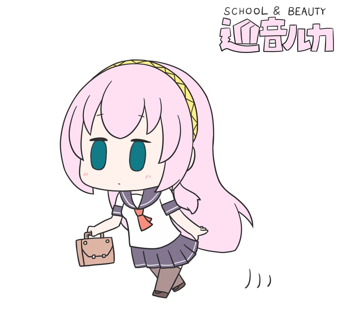 巡音ルカ 「#巡音ルカ誕生祭2021 」|はつねネガメのイラスト