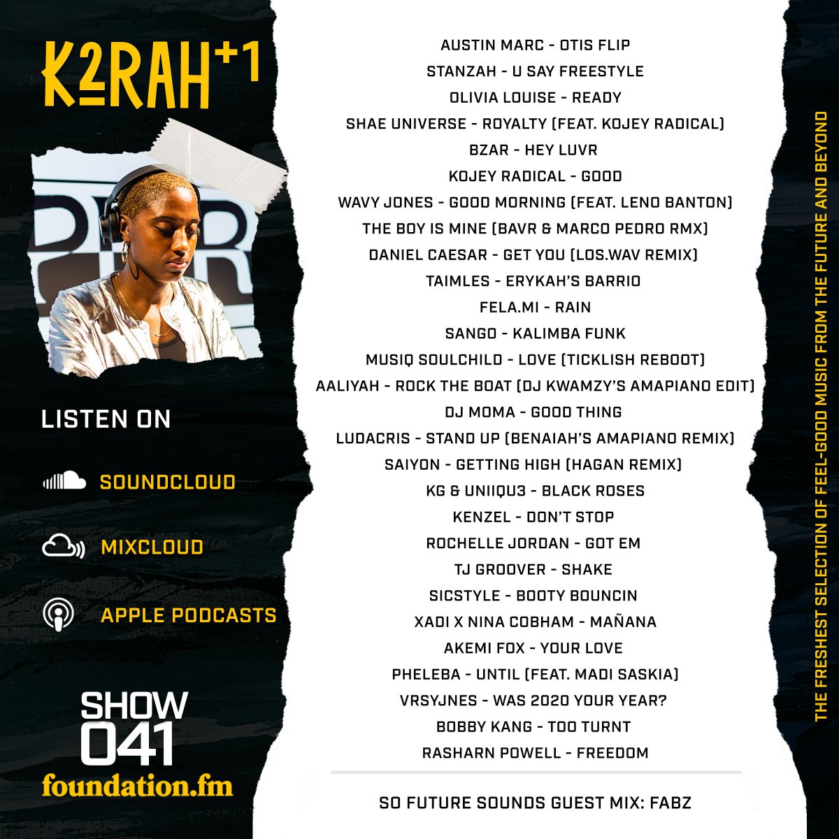 while people on Clubhouse are busy debating whether UK RnB gets its dues, artists are busy dropping gems.

on this show I’ve got *quality* RnB from emerging talent in London, Manny &amp; Brum. get familiar with @shaesuniverse, <a href="/therealpheleba/">Pheleba</a> &amp; <a href="/akemifoxx/">Akemi Fox</a>.
🎧: bit.ly/2M2hKgq