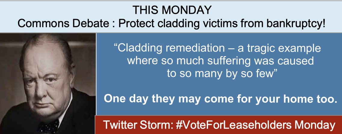 (TWITTER STORM) This Monday #VoteForLeaseholders

Let's get #VoteForLeaseholders trending on Monday to 'help' our MPs make the right decision.

<a href="/Keir_Starmer/">Keir Starmer</a> 
#CladdingTheft
#EndOurCladdingScandal 
<a href="/mtpennycook/">Matthew Pennycook MP</a> 
<a href="/hilarybennmp/">Hilary Benn</a> 
<a href="/SteveMcfirerisk/">Stephen Mackenzie #FireSafety4All 💚</a> 
<a href="/PhilH23/">VirtualVirgil</a> 
@MilesDilworth 
<a href="/gtomlin/">Graham Tomlin</a>