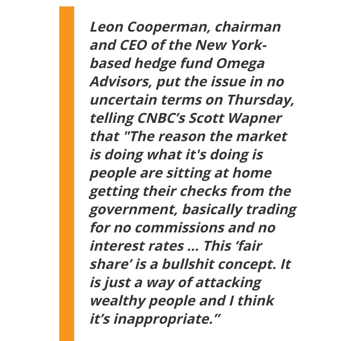 Billionaire hedge fund owners will argue strongly that they're doing God's work.But the fact of the matter is, MOST hedge funds enrich its owners at the expense of their targets.& because it's viewed as a sort of "stock market balancing act", the SEC sees all but does little