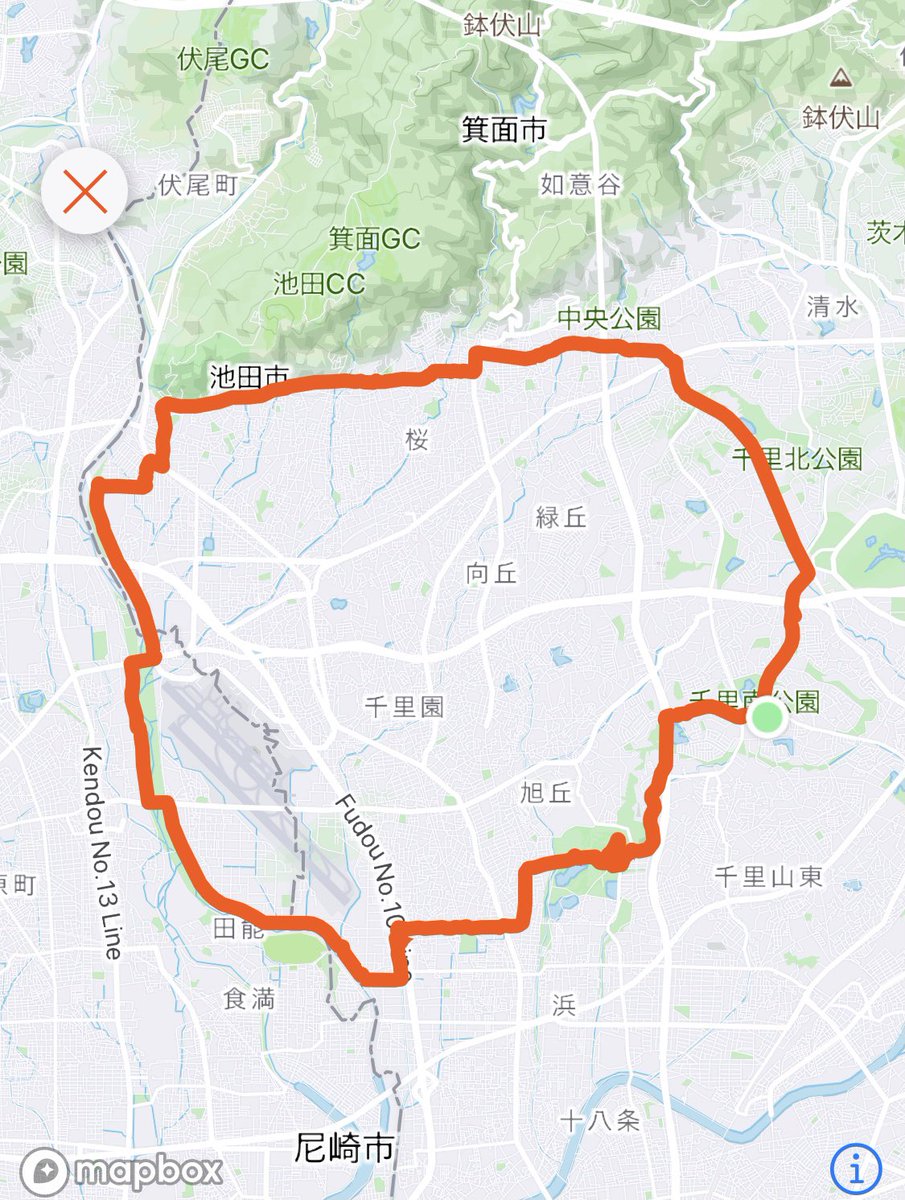 k_nissyan's tweet photo. 本日のコースです。33km程のゆるポタでした。
#ロードバイク #roadbike #ロードバイク初心者 #ロードバイク好きな人と繋がりたい #ロードバイクのある風景 #ロードバイクのある生活 #trek #トレック #emonda #エモンダ #emondasl5 #emondasl5disc #エモンダブルー https://t.co/8J448TZKhD