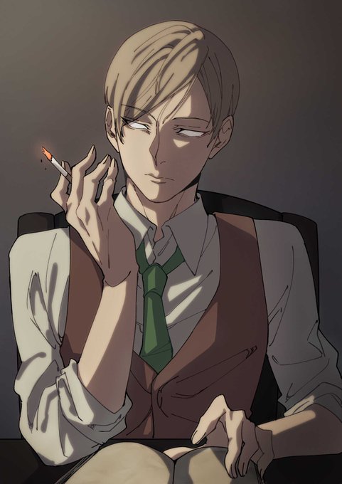「男の子 holding cigarette」のTwitter画像/イラスト(古い順)｜5ページ目