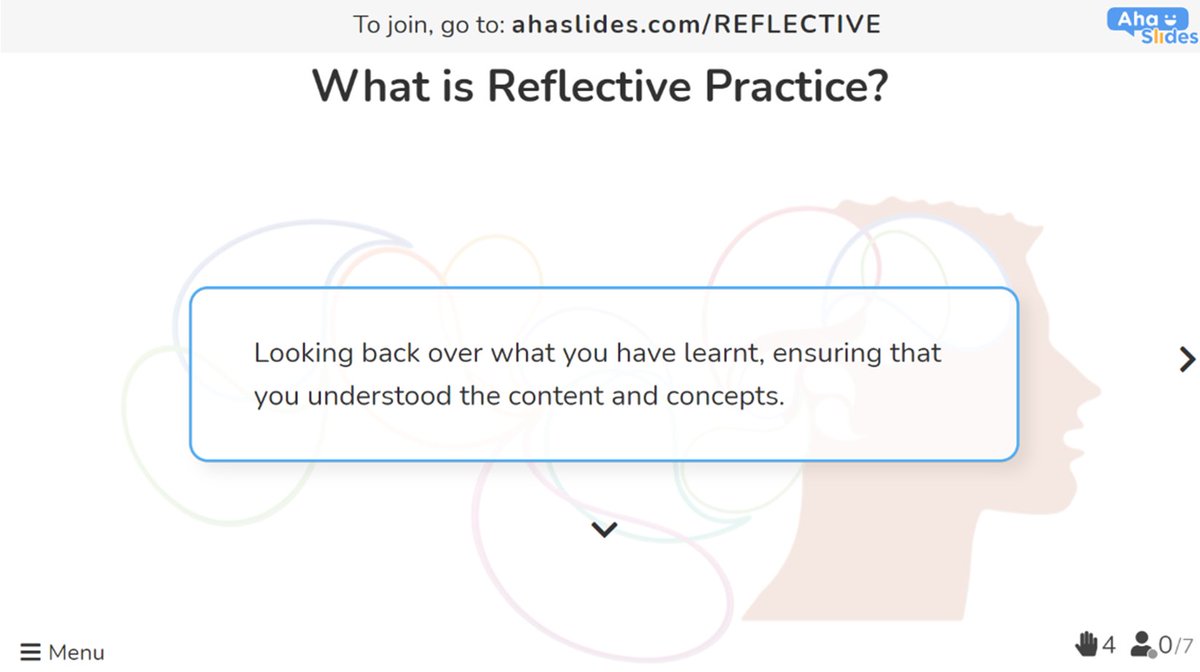 PochatTraining's tweet photo. One of the many things we look at during our Lvl 3 Award in #EducationAndTraining is #ReflectivePractice.
#WhatDoYouThink it is, and how would it apply to you and your #business/#job/#personal life?
#PTLLS #AdultEducation #Reflection #POst16Education #Teaching #TeachingCareer https://t.co/AjqXhozA42