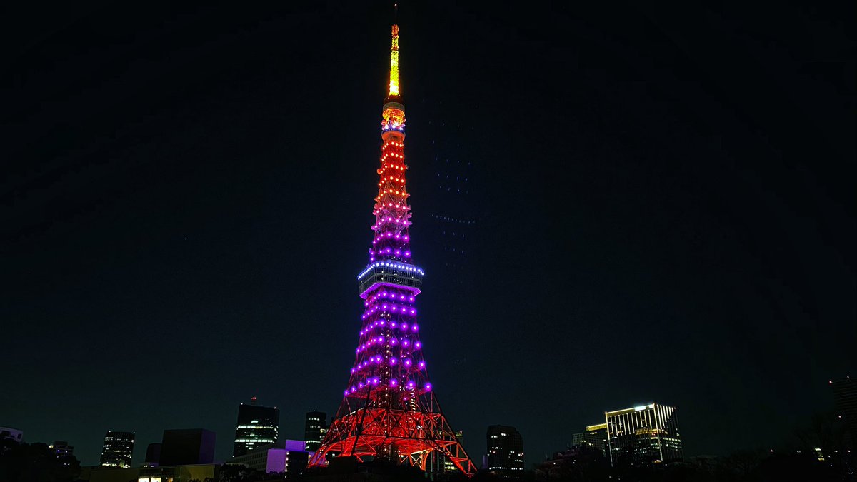Eisai_SDGs's tweet photo. Today, #TokyoTower is lit up in the symbol color of #NeglectedTropicalDiseases (#NTDs).

Starting with Tokyo Tower, 55+ iconic landmarks &amp; monuments in 25 countries will be lit up in orange &amp; purple. Through this light up, let’s aim to #beatNTDs.

#WorldNTDday #EndTheNeglect https://t.co/CYJcrcOq4I