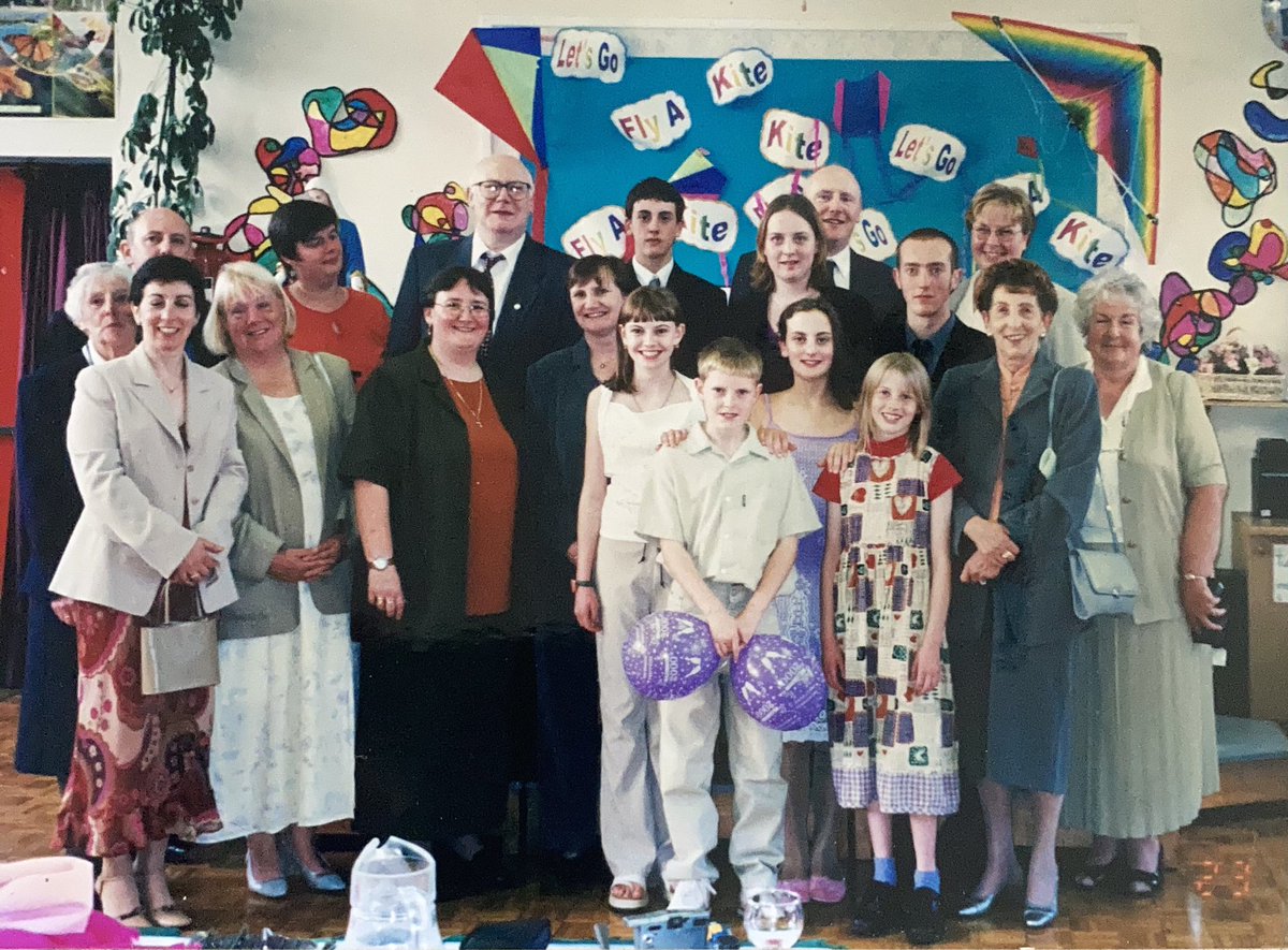 didn’t state a number of years but ‘for the whole of my life’. The WHOLE of my life. I will never forget that day. So many blessings So many people made it special. Service was in St Joseph’s Parish & celebration  @St_Josephs_Prim Photos show professing my vows & with my family.