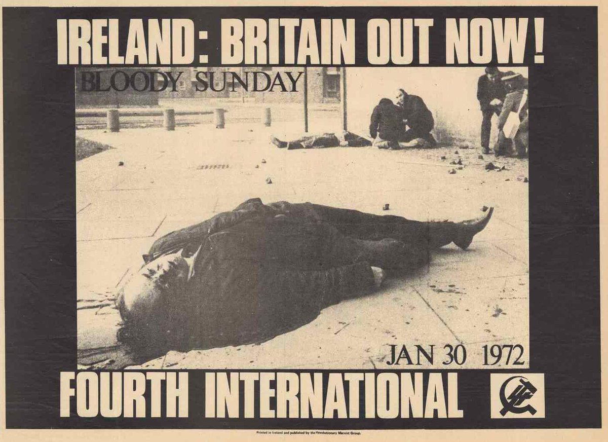 Revolutionary Marxist Group Bloody Sunday poster