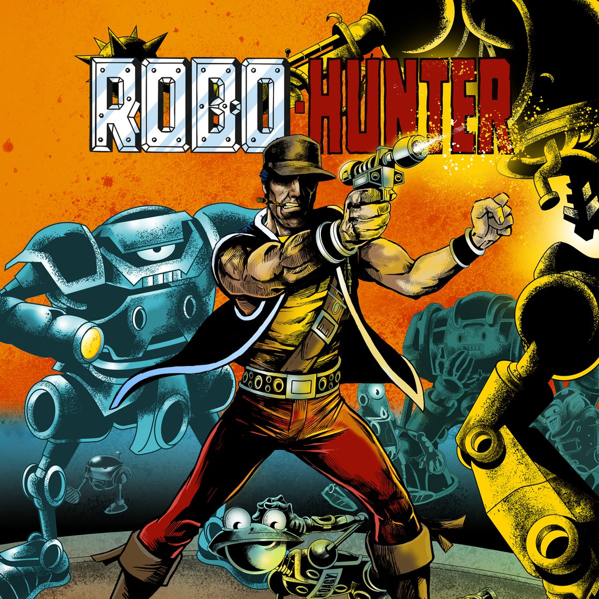 leemilmore's tweet image. My latest @2000ad #ArtStars losing entry. I have to admit i struggled with #SamSlade #RoboHunter It was so difficult to separate him from #IanGibson who was sublime on the series.