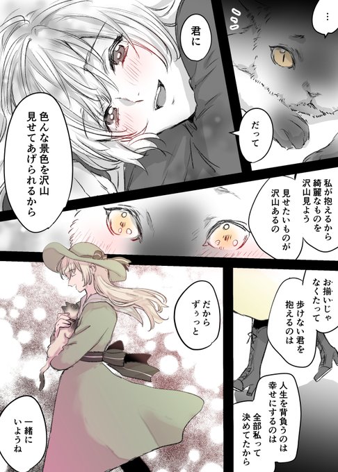 グッとくる お互いを思う気持ちに泣ける 足が悪い猫と女の子のマンガの優しさに涙腺緩みそう オタ女