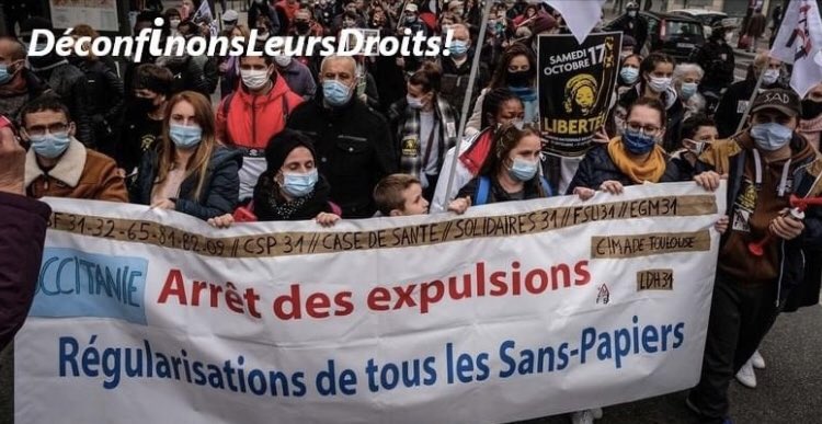 Collectif de défense des étudiants sans papiers 31 tweet media