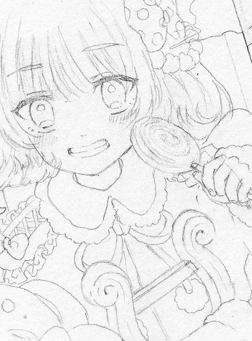 やることが終わったら色塗りたい… 