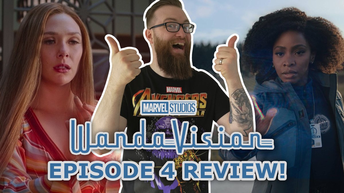 🚨WANDAVISION EP4!🚨
This weeks #WandaVision was a little bit different. Explanations &amp; reveals! Who is the big bad of this show? 

Check out my #Review of Episode 4! 😱

👇👇👇👇
bit.ly/36sA3Cf

#DisneyPlus #MarvelStudios #MCU #Spoilers #MonicaRambeau #rt #BeardsEyeView