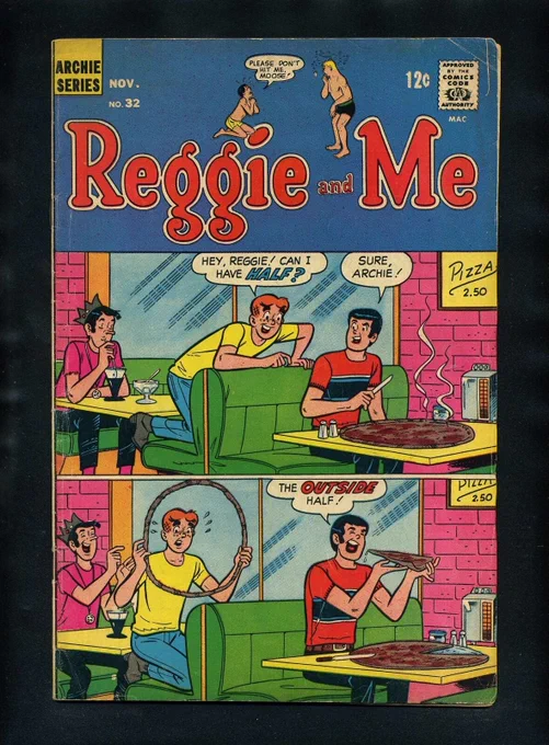 Reggie comic covers always exude big dick energy, you know you're in for a treat whenever Reggie pulls a trick on Archie or just plain out insults him, sometimes he doesn't even have to do anything, Archie just seethes unprovoked 