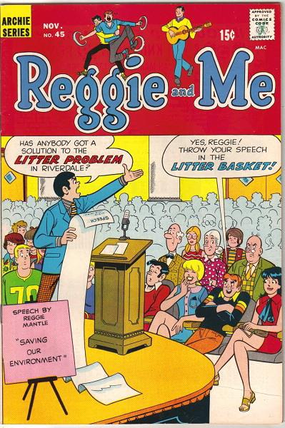 Reggie comic covers always exude big dick energy, you know you're in for a treat whenever Reggie pulls a trick on Archie or just plain out insults him, sometimes he doesn't even have to do anything, Archie just seethes unprovoked 