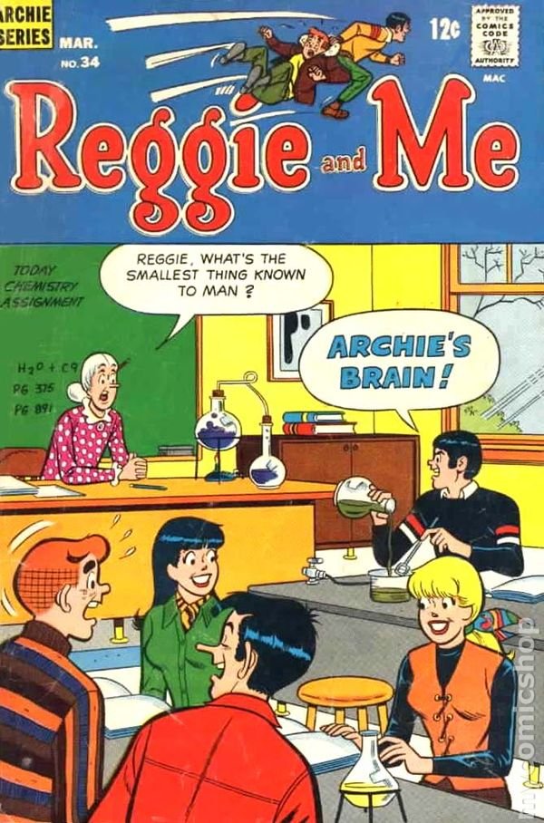 Reggie comic covers always exude big dick energy, you know you're in for a treat whenever Reggie pulls a trick on Archie or just plain out insults him, sometimes he doesn't even have to do anything, Archie just seethes unprovoked 