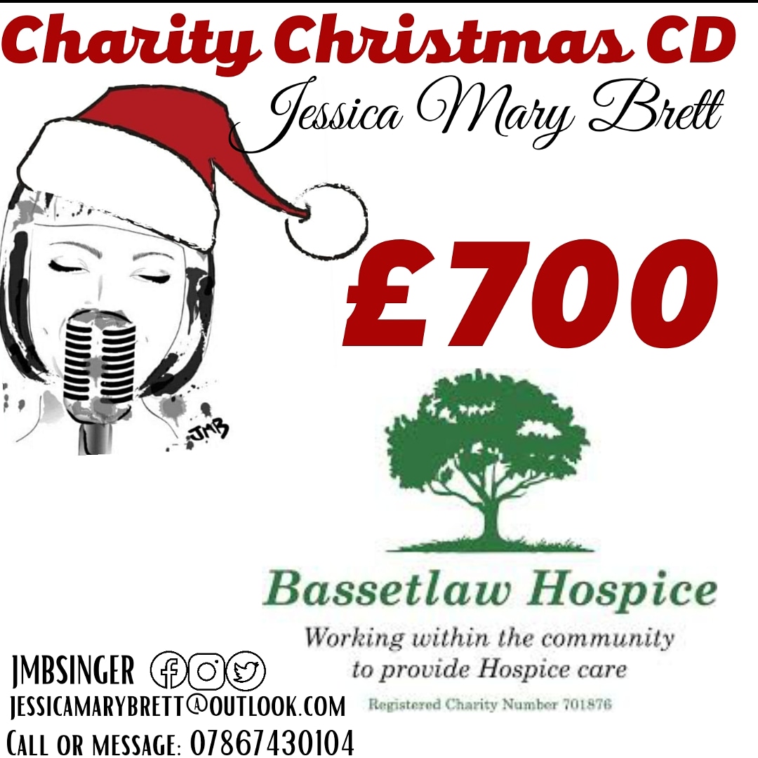 I'm proud to announce my charity Christmas CD made £700 for my local <a href="/BassetlawHospic/">Bassetlaw Hospice</a> 💚
#charityfundraiser #charity #community #Hospice #help #singer