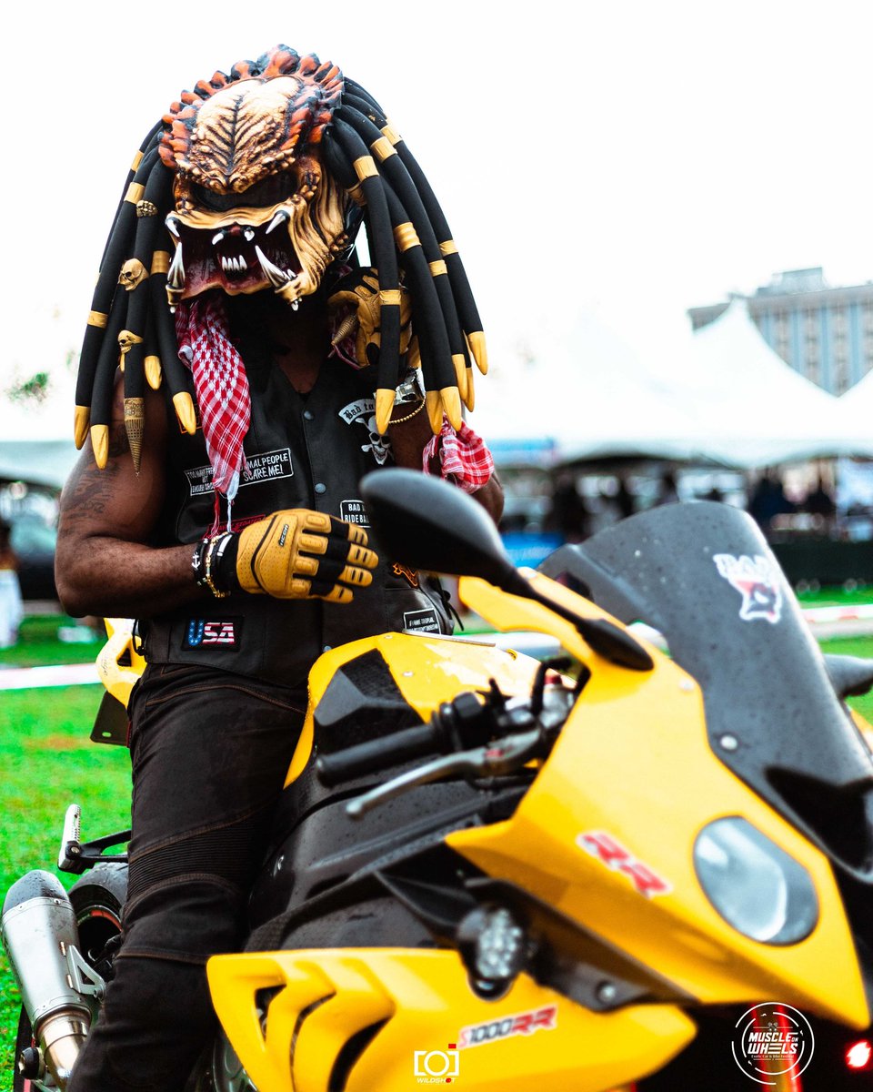 Even The Predator came out to play 

TB #muscleonwheels2020 

#muscleonwheels2021 in the making 

#muscleonwheelsng #bikersinnigeria #predatorhelmet #nigeria #riversstate