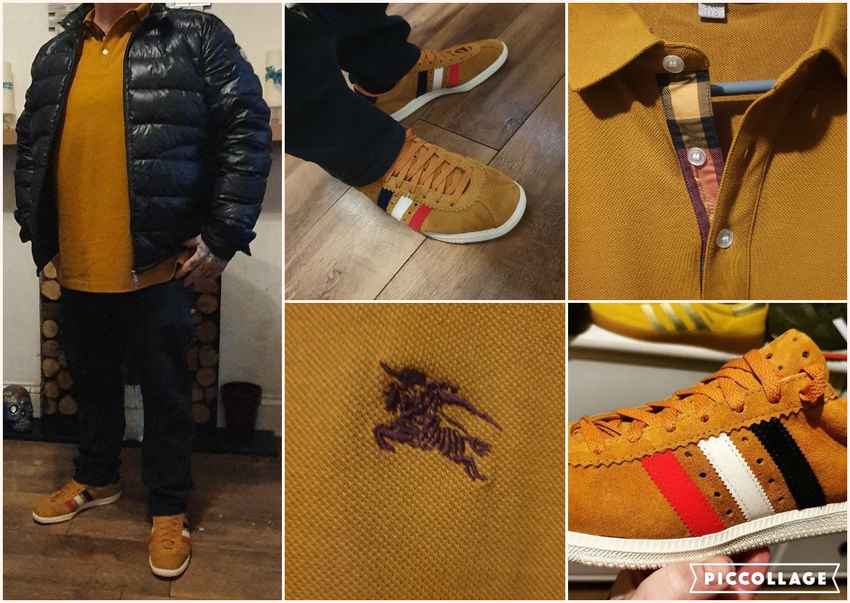 DeanoBacherro's tweet photo. Today's combo is mustard ๐. Moncler Acorus, Burberry polo, Adidas Padihams.
#moncler #mocleracorus #burberry #adidas #adidasoriginals #adidaspadiham #threestripes #adidasobsession #adidasforlife #adidascollector #adiporn #adidasaddict #keepingitcasual https://t.co/1fskUig01q