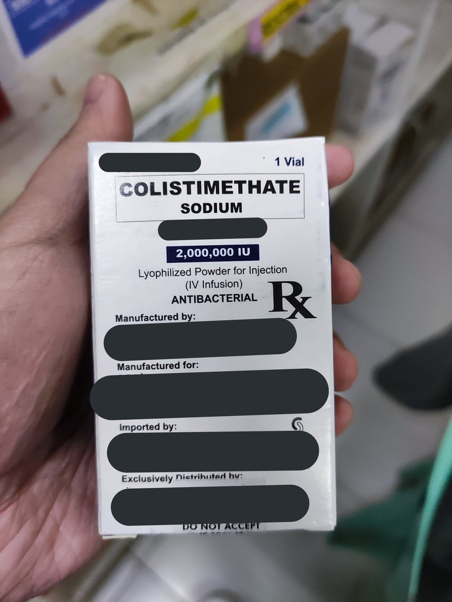 Colistimethate/Colistin: Polymyxin E; widely used for multidrug-resistant gram-negative organisms. More appropriate choice for urinary tract infections since the active form is excreted in the urine (Colistin is a prodrug)