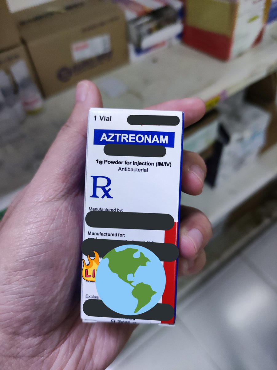Aztreonam - a monobactam widely used for gram-negative organisms, but no activity against gram-positive organisms.