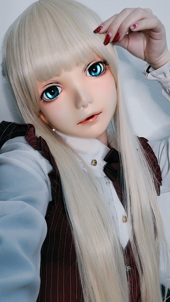 ２次元ハーフマスク　ドール面　コスプレ  女装  ドールマスク 2次元ハーフマスク ドール面 コスプレ 女装 ドールマスク