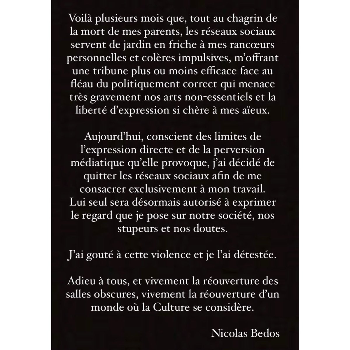 nicolasbedos1's tweet photo. https://t.co/HhszTUvEdV