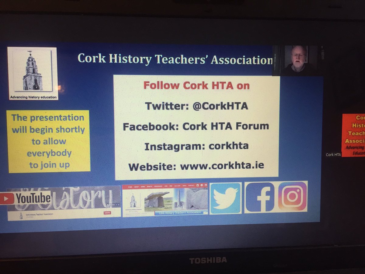jackiemcguin's tweet photo. Great CPD from @CorkHTA this morning for #JCHistory As always the presentations were thorough and informative. Thanks to @MsStacyS Sorcha Nagle, Claire Madden and @histforall for organising it all. https://t.co/ngwR2yfXdY