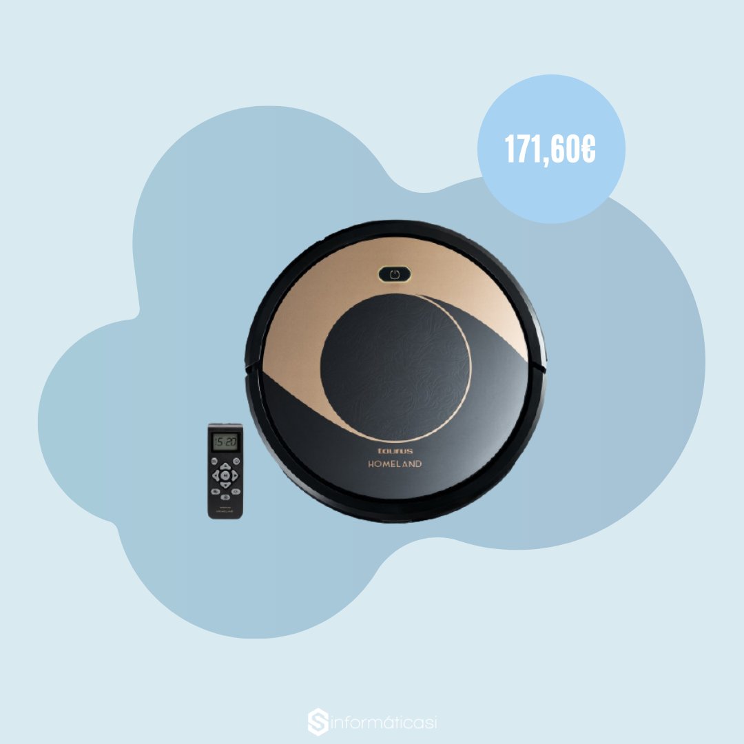 Informatica_si's tweet photo. Aspirar, fregar y pasar la mopa de la forma más efectiva y elegante posible, con el nuevo robot aspirador de Taurus ¡es posible!👇😉
https://t.co/nOmPYmno2L https://t.co/s9CYNifxir
