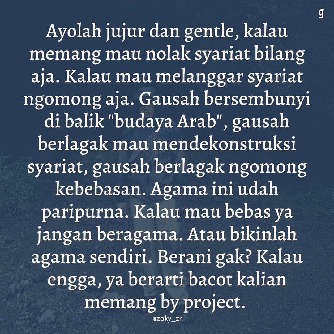 Karena pada minta di-posting di Twitter, yaudah gue posting di sini. Dari dulu diminta posting di sini. Tapi gue males. Orang-orang sini pada pinter-pinter sih :))Standar keberagamaan kita bukan orang Arab, tapi dalil!A THREAD(Gambar doang sih. Males ngetik ulang)