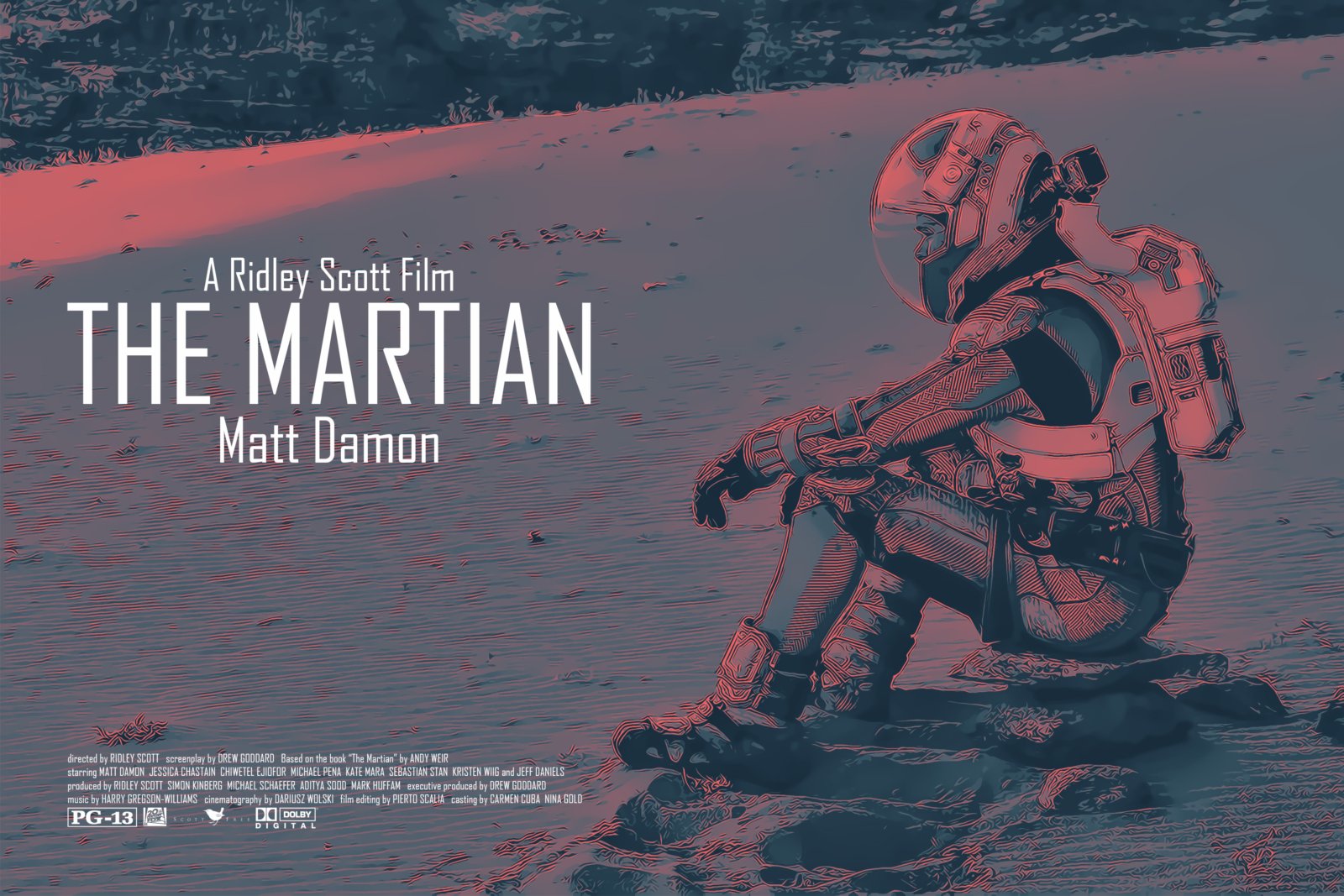 matt damon space films