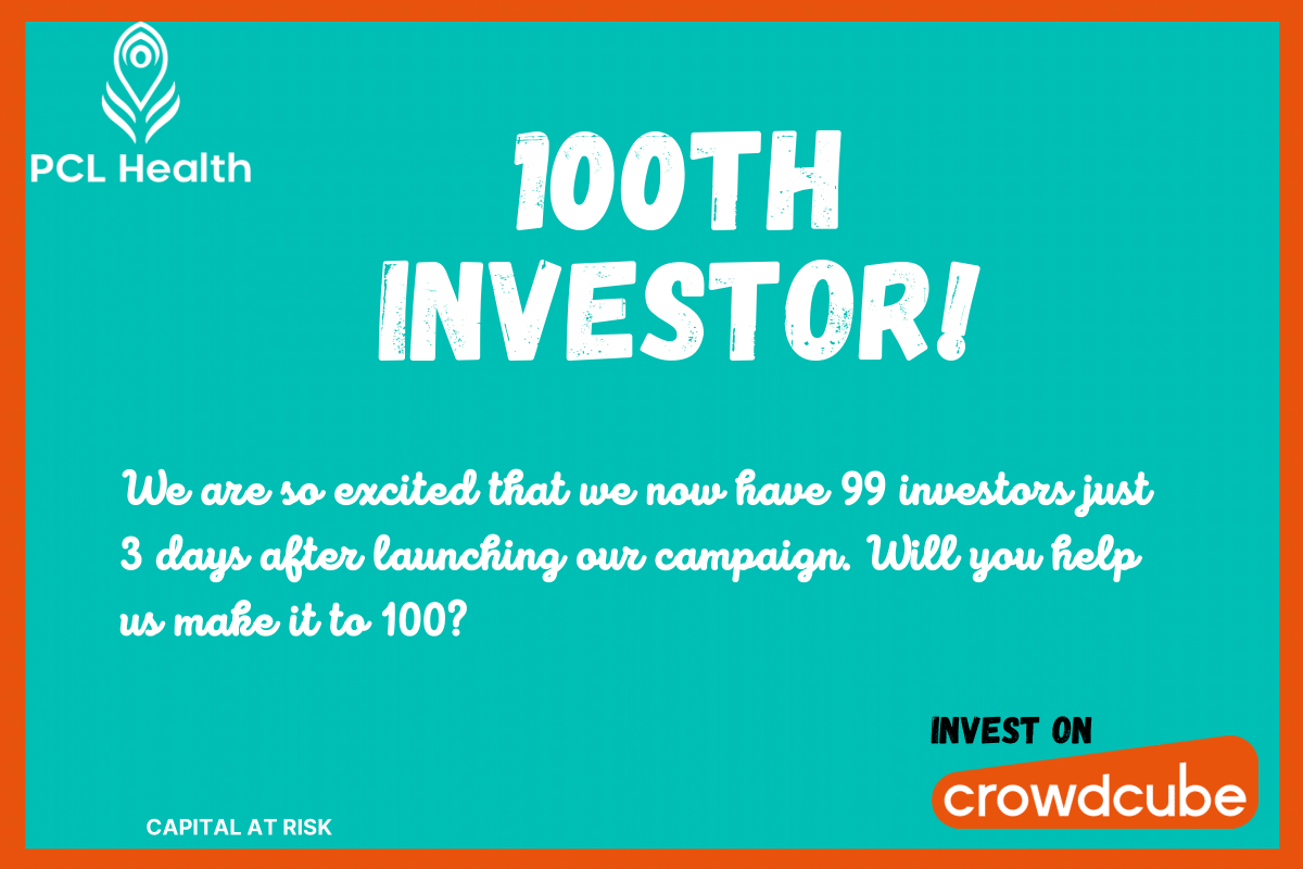 pcl_health's tweet photo. We are so excited that we now have 99 investors just 3 days after launching our campaign.Will you help us make it to 100?
#PCLHealth #Care #CareHomes #ElderlyCare #LaterLifeCare #Carers #NHS #Health #SmarterCare #CCS #CrownCommercialServices #Technology #HealthTechnology #Medical https://t.co/QaNVNQRAbn