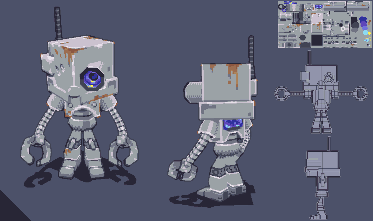 happyheadd's tweet photo. #pixelart #lowpoly https://t.co/DFbuWPzGjW