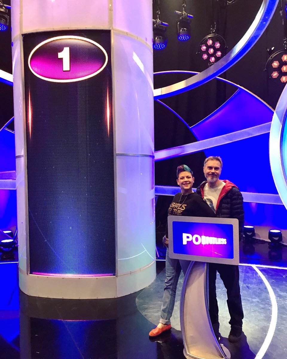 theWaveMaiden's tweet photo. Before the world turned upside down and we were forced shut due to COVID we had originally planned to screen this at the bar...catch Wave Maidens Ali &amp; Paul make a  Pointless television appearance this Monday on the BBC! 😬 #wavemaiden #nerdalert #wavemaidensontour #pointless https://t.co/TljK0NyFOf