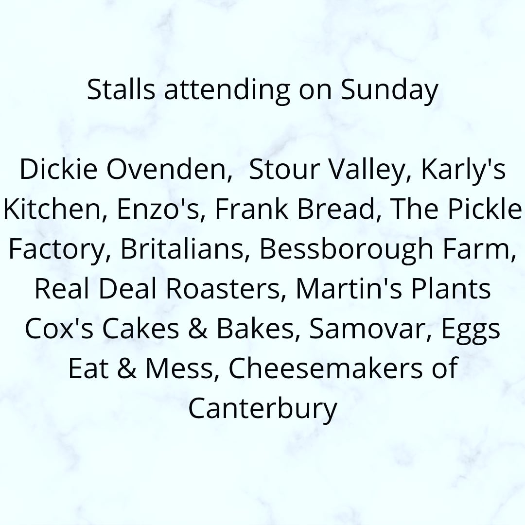 Looking forward to seeing you tomorrow. Advance orders welcome...