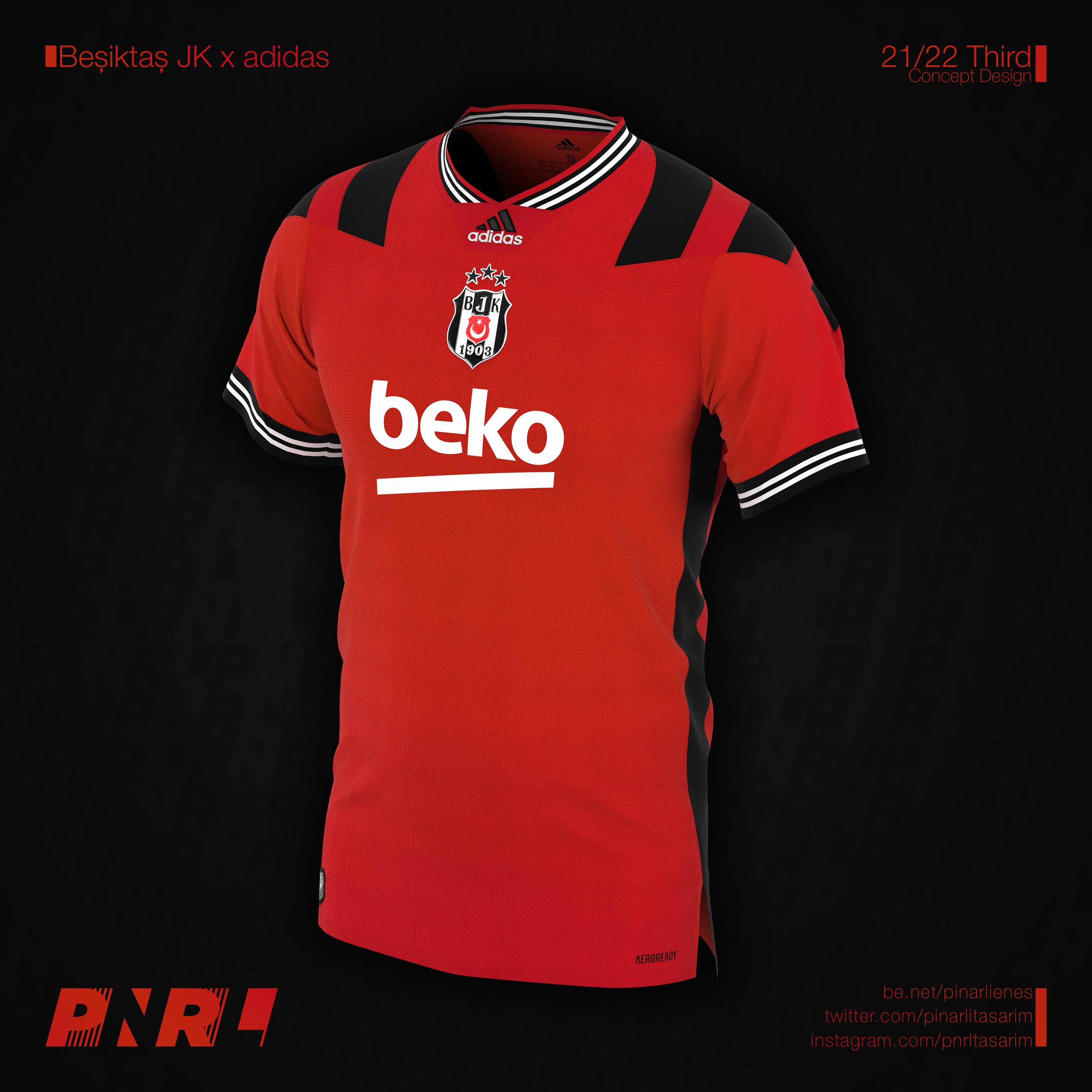 Request A Kit on X: Beşiktaş J.K. Concept Home, Away and Third