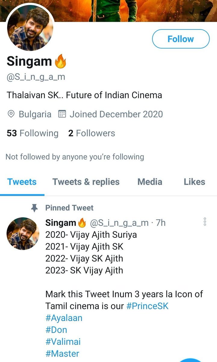 Dhivya Sk Thappu Pannutiya Singaram Ne Famous ga O Id Ku Followers Vara Ethuku Singaram Sk Name Use Pandra This Person Dangerous Activities Continued All Sk Fans Friends