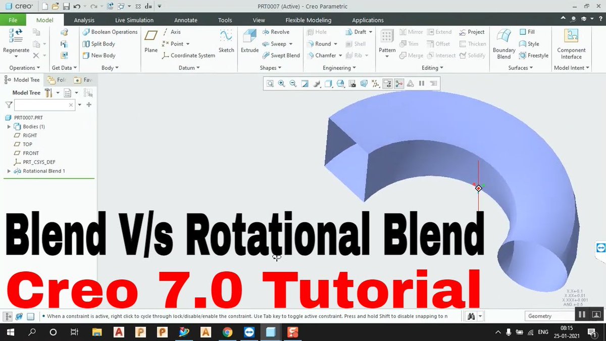 CncProgramming's tweet image. #creo #creo7 #creo_tutorial