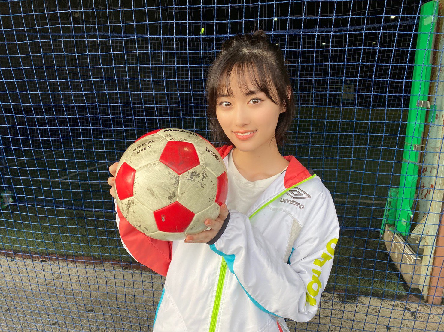乃木坂46 山下美月 個別サッカーユニフォーム 頼り size:XL