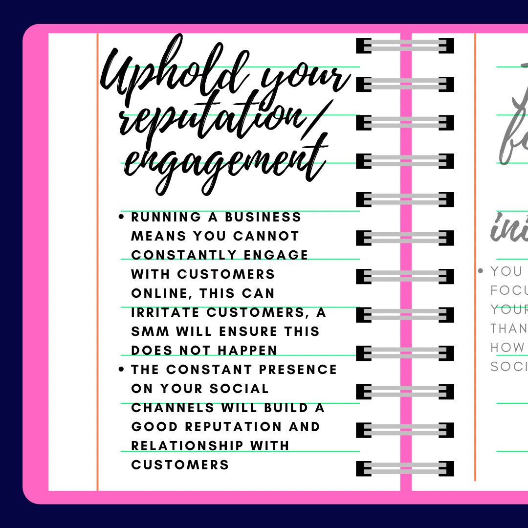 ReahSubron's tweet photo. Part 2 : #socialmediamarketing #helpwithsocialmedia #socialmediamanager https://t.co/Z0ZGLwBQto