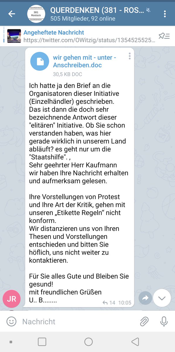 Sabine28931131's tweet photo. Ein Dank an die Rostocker Gastronomie und den Einzelhandel.
#rostock #querdenken #querdenken381 #corona #jenskaufmann #hugohasse #heilpraktiker #covidiot #nazisraus https://t.co/OGBO4FHPe2
