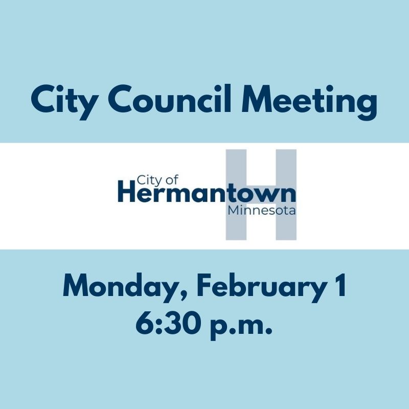 The agenda for Hermantown's February 1, 2021, City Council meeting can be found here: 

hermantownmn.com/government/cit…