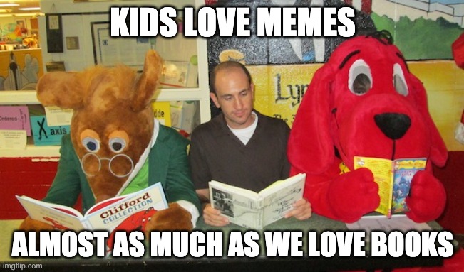 DrEvanLieberman's tweet photo. Join me for the ONLY presentation at #TCEA21 about MEMES. Special appearances by Success Kid, Bad Luck Brian, Baby Yoda, Mocking Spongebob and more

Memes: Using the Language of the Internet to Connect with Students

#EDUmemes @TCEA #IDEAcon #memes #LaughAndLearn https://t.co/eceAcUWUhM
