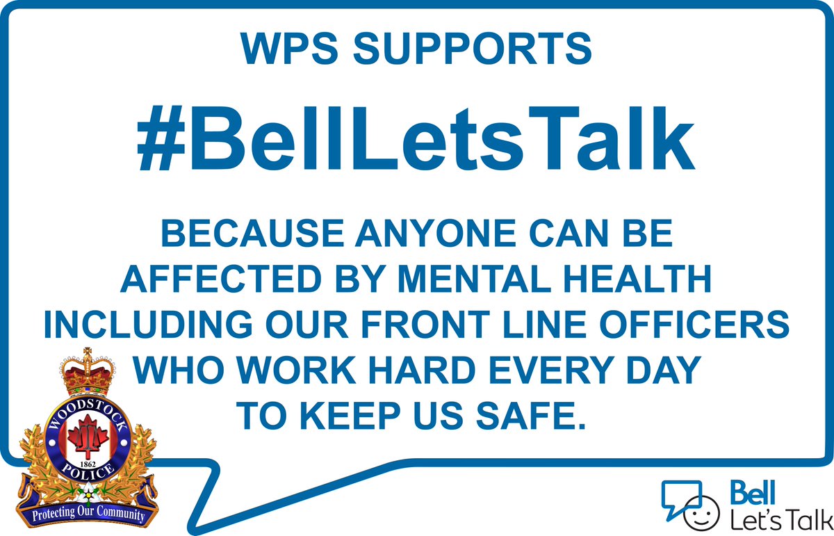 #BellLetsTalk We are taking the pledge to #EndTheStigma because as frontline workers, people often expect us to remain strong and unfazed while experiencing traumatic situations on a daily basis. We will always show up for our community, but we also need to show up for ourselves.