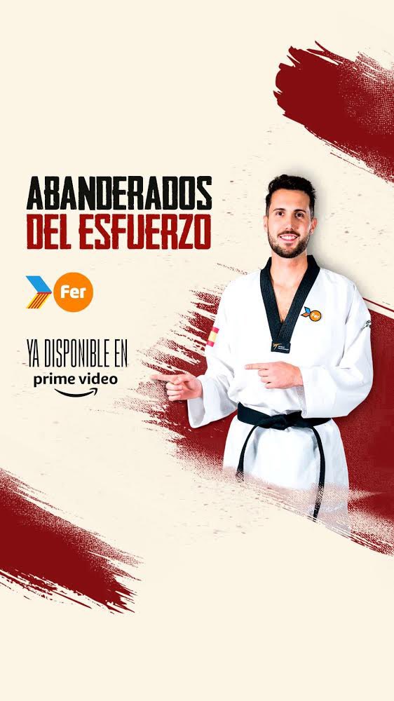 “Abanderados del Esfuerzo” YA DISPONIBLE en <a href="/PrimeVideoES/">Prime Video España</a> 

No os lo perdáis!

<a href="/ProyectoFER/">Proyecto FER</a> <a href="/comunitatesport/">Comunitat de l'Esport</a> <a href="/COE_es/">Comité Olímpico Español</a> <a href="/Paralimpicos/">Comité Paralímpico Español</a> @teledeportertve <a href="/apunt_media/">À Punt</a> <a href="/LCBROS/">LA CAÑA BROTHERS</a> @AFTERSHARETV