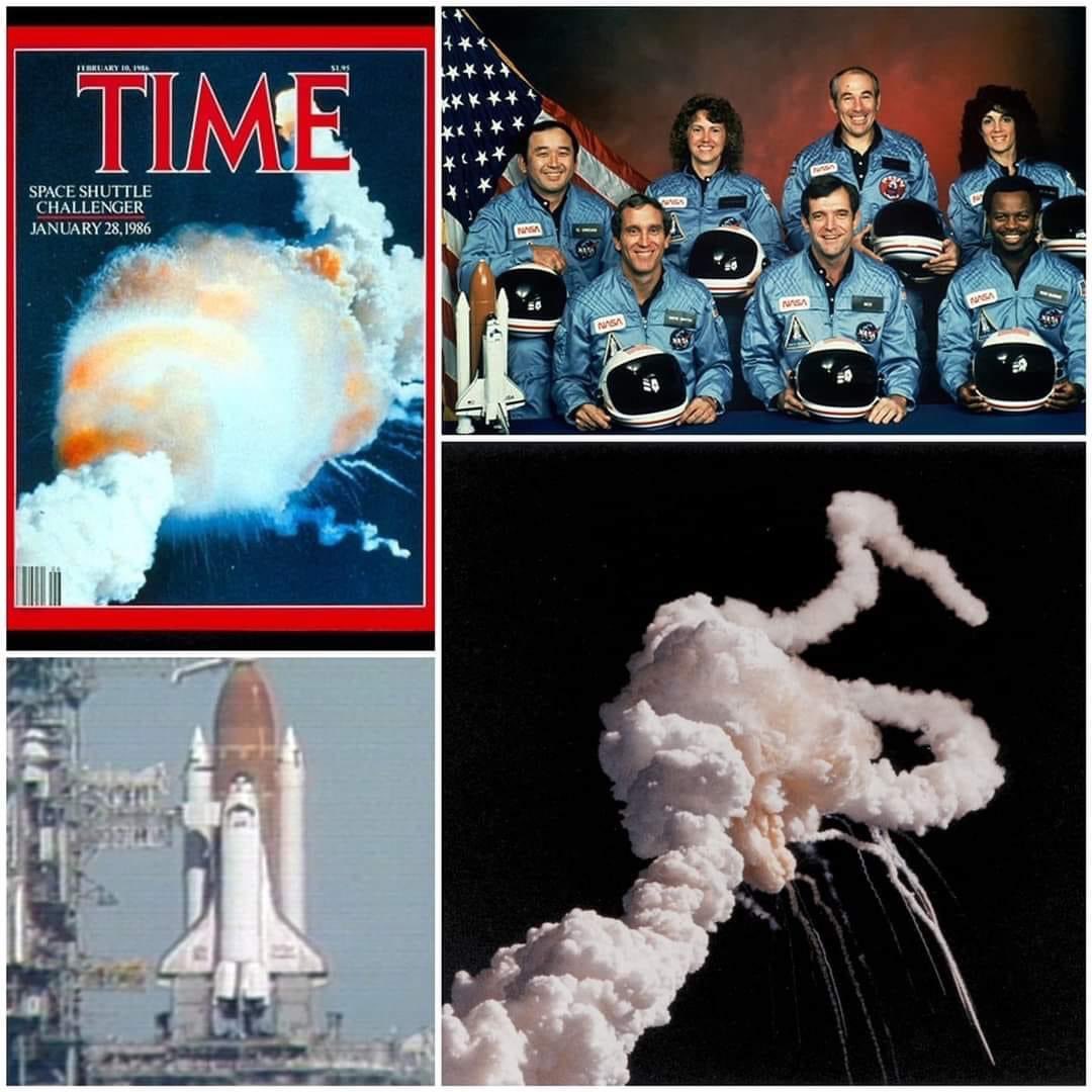 TBerriman's tweet photo. 35-years ago the #Challenger disaster took the lives of seven, including teacher Christa McAuliffe #TodayInHistory https://t.co/i33NQGx88a