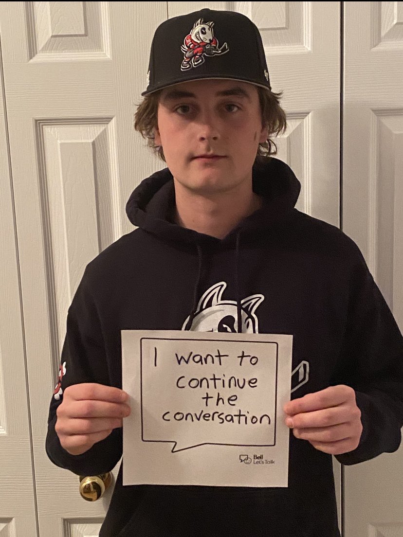 You’re never alone.                                  #endthestigma #BellLetsTalk